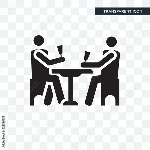 Drinking vector icon isolated on transparent background, Drinking logo design