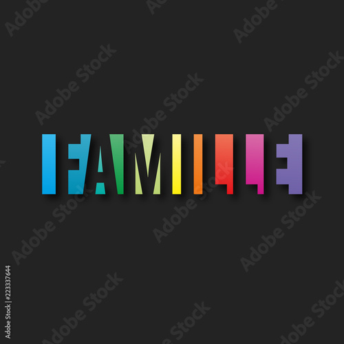 famille, mot vecteur