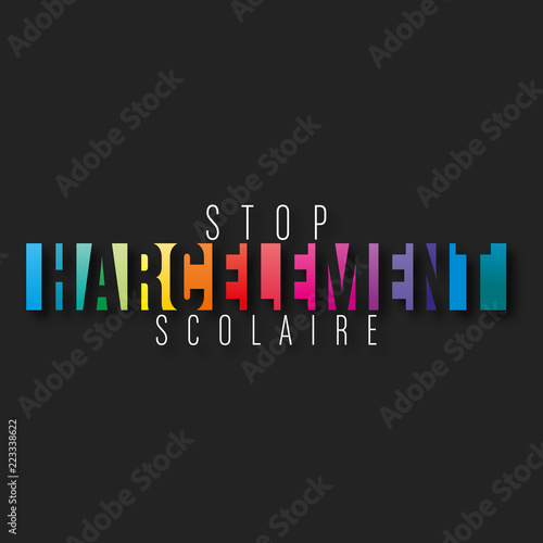 stop harcèlement scolaire