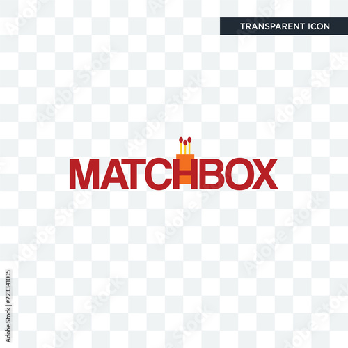 matchbox vector icon isolated on transparent background, matchbox logo design