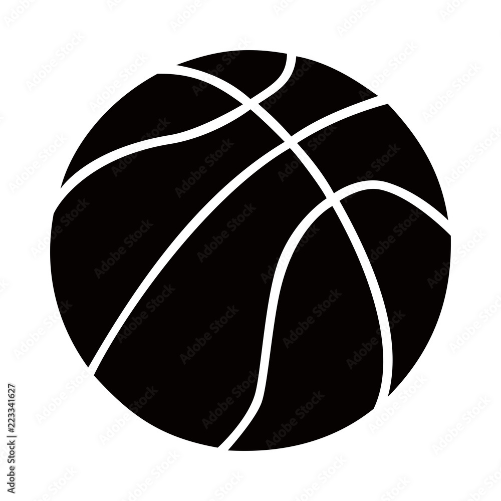 Basketball ball vector clean design logo mark brand black white Basketball ball vector clean design logo mark brand black white
