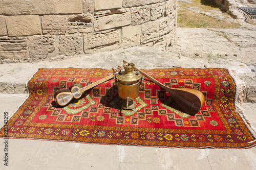 Antique shop in Baku, Azerbaijan photo