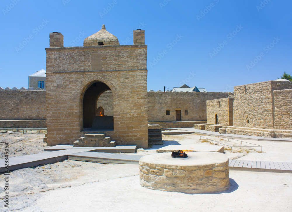 Ateshgah - fire temple in Azerbaijan