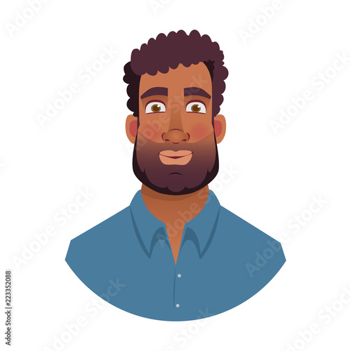 portrait of african man