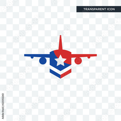 honor flight vector icon isolated on transparent background, honor flight logo design
