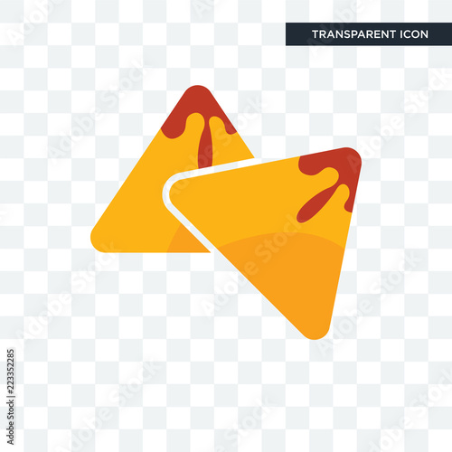 samosa vector icon isolated on transparent background, samosa logo design