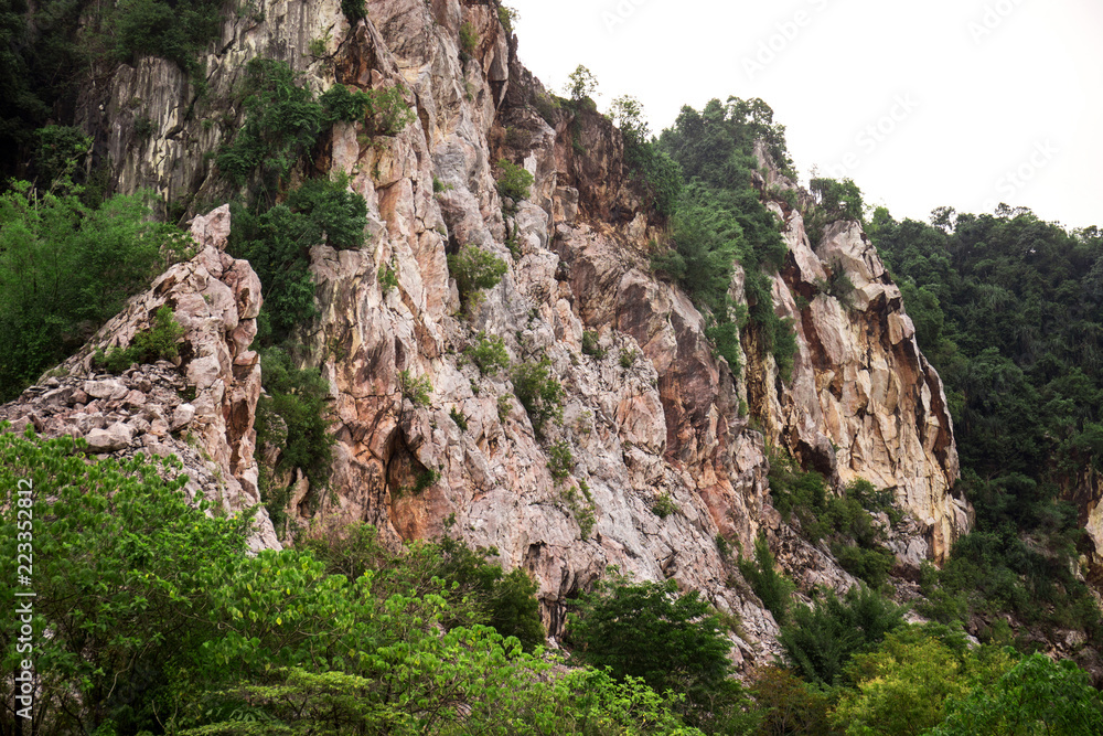 Mountain surrounded by fosest in Ipoh, Malaysia