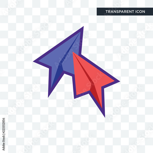 telegram vector icon isolated on transparent background, telegram logo design