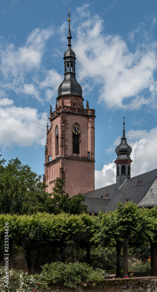 Picturesque Church Tower in Germany
