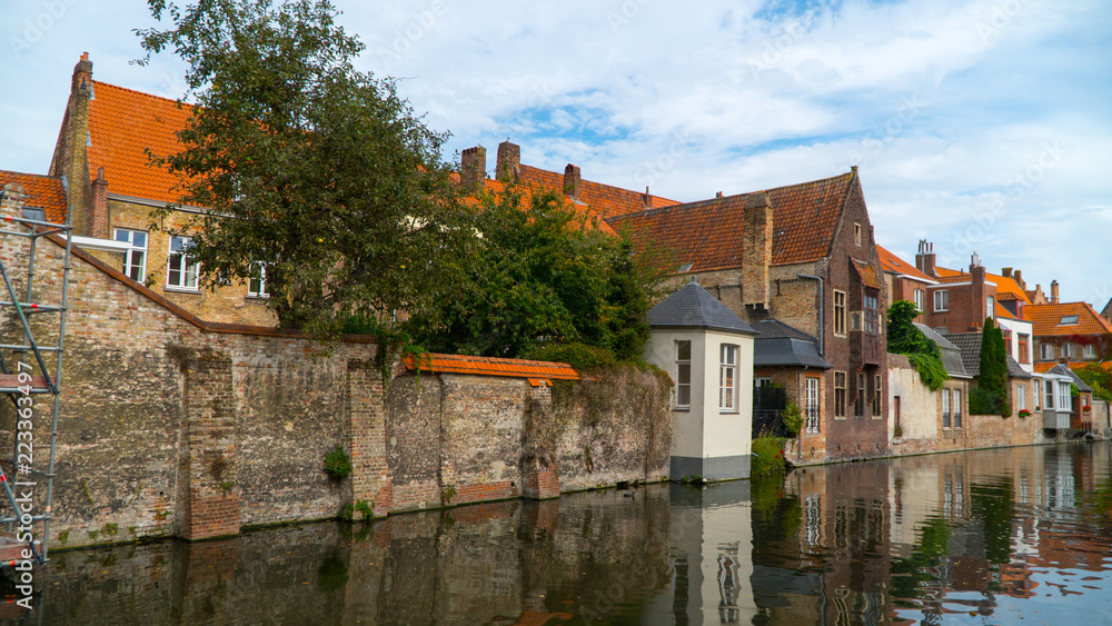 Fototapeta premium Bruges beautiful views of the city.