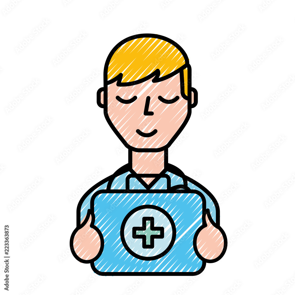 doctor professional with emergency kit first aid doctor professional with emergency kit first aid