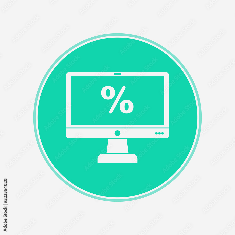 Discount vector icon sign symbol Discount vector icon sign symbol
