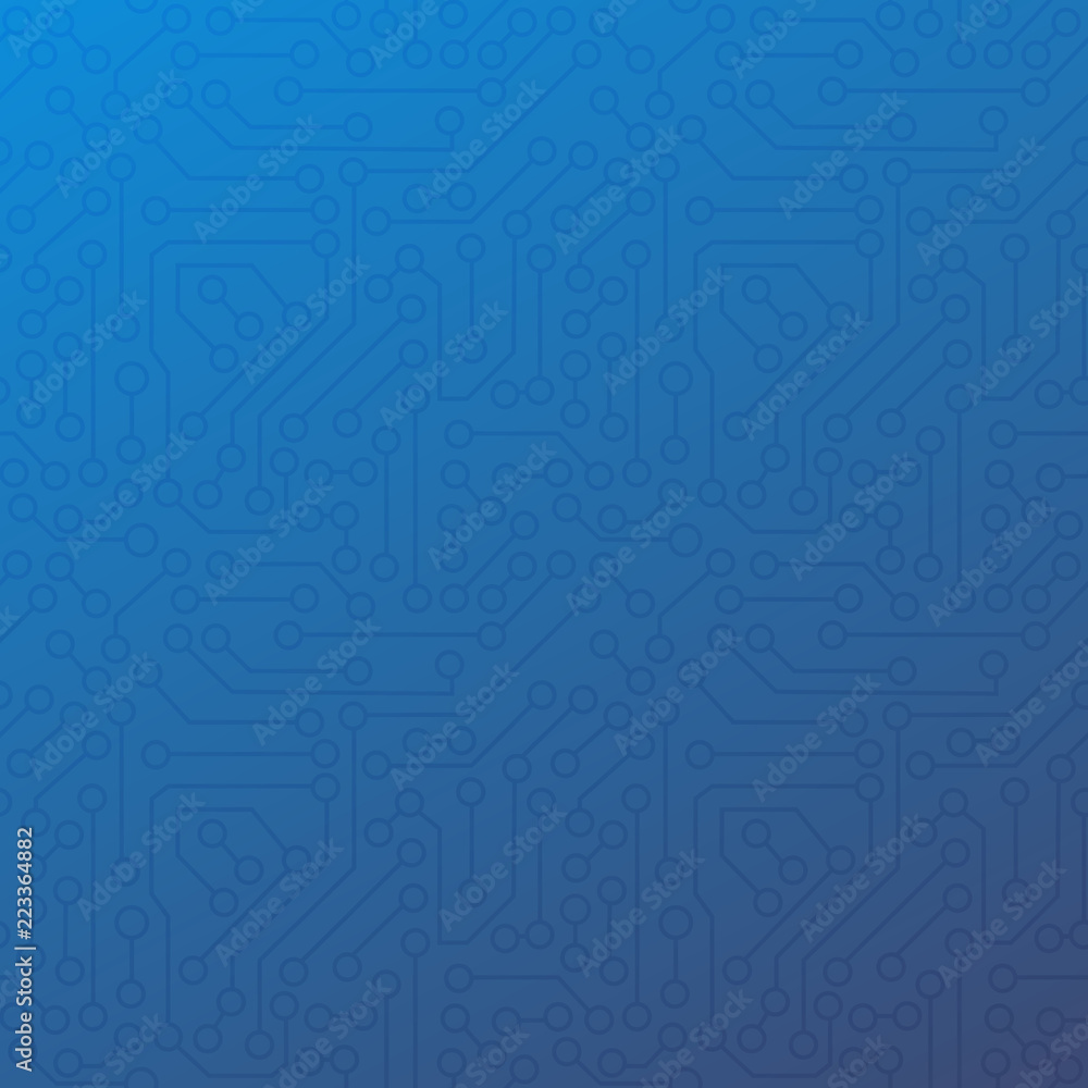 pattern of electronic circuit