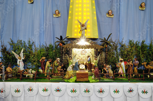 Christmas betlehem creche photo