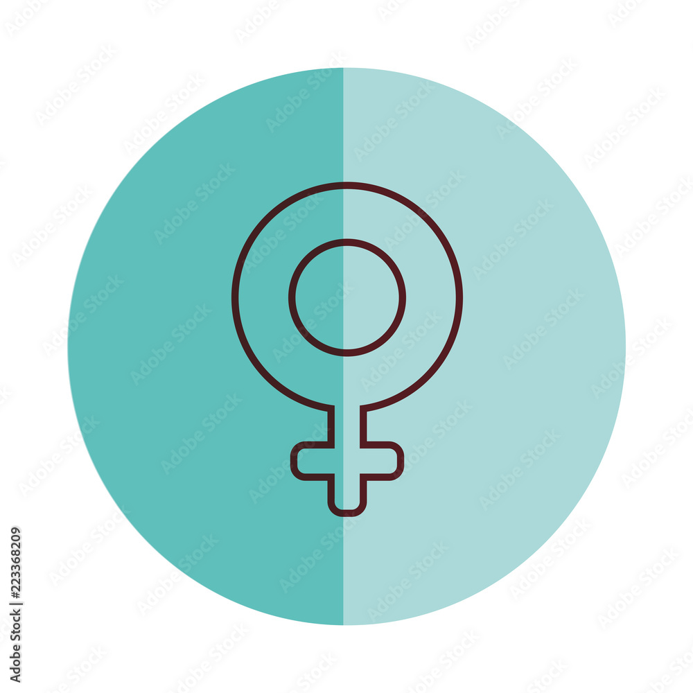 female gender symbol pictogram icon female gender symbol pictogram icon