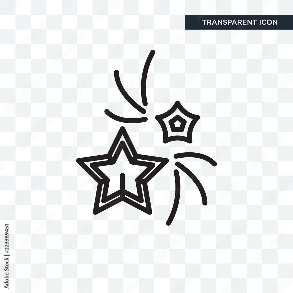 Star vector icon isolated on transparent background, Star logo design Star vector icon isolated on transparent background, Star logo design