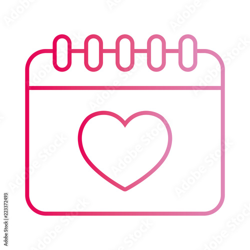 love romantic calendar reminder date