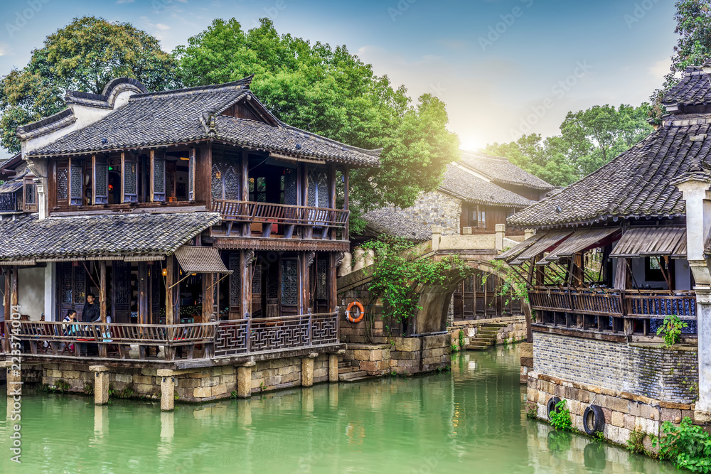 Wuzhen, Jiangnan Water Town, China Wuzhen, Jiangnan Water Town, China