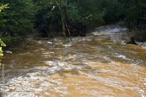 Flooding Hurricane Florence September 2018 USA Central North Carolina