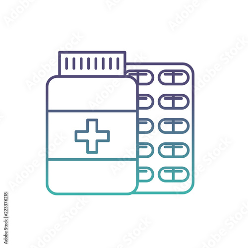 medicine bottle pills and packaging capsule pharmacy