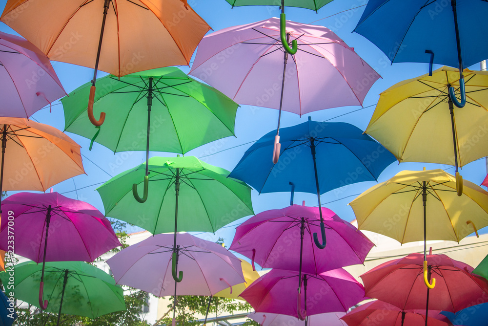 Umbrella Sky Project in Coral Gables, Florida