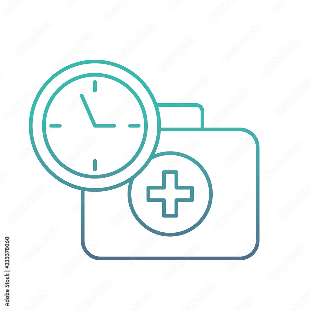 medical suitcase first aid emergency time clock medical suitcase first aid emergency time clock