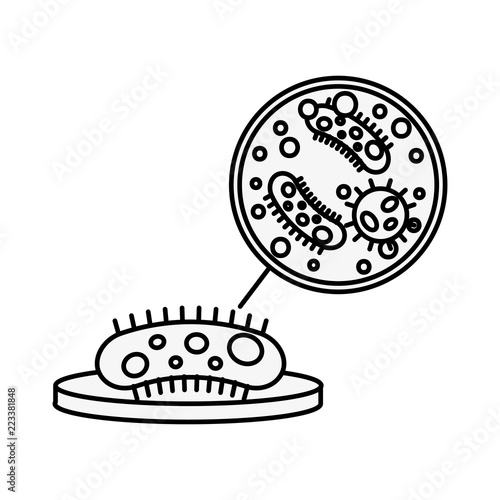 chemistry laboratory petri dish bacteries search