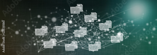 Fotografi Concept of data connection