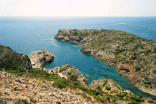Mediterranean sea coast / Cap de Creus national park / Costa Brava, Spain