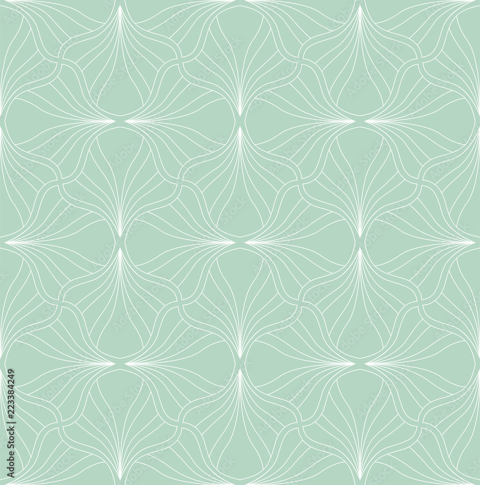 Vector Art Deco Style Seamless Pattern. Abstract Ornament Background. Vector Art Deco Style Seamless Pattern. Abstract Ornament Background.