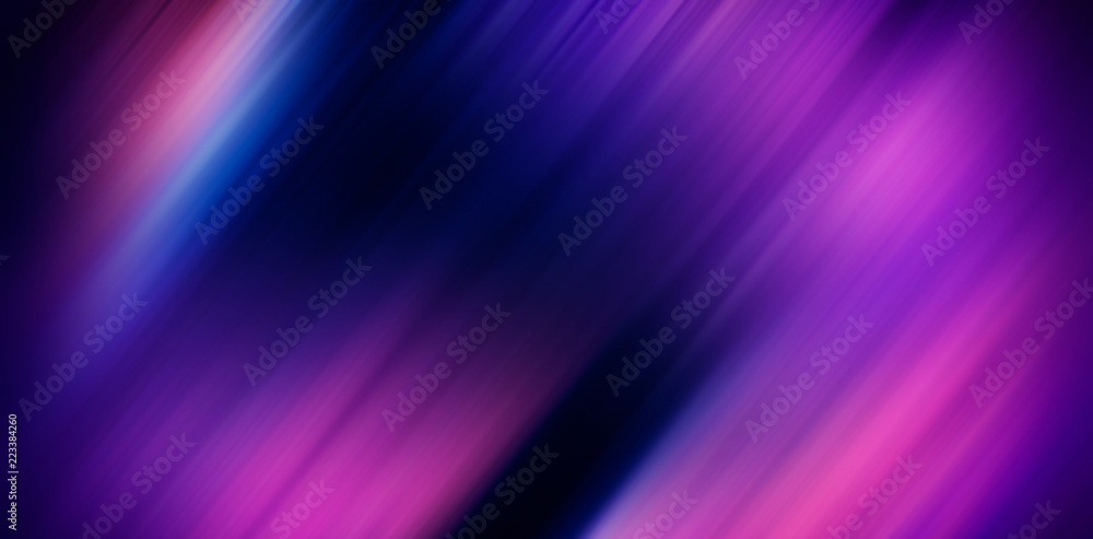 Blurred background, abstract colored diagonal lines - purple, black, red. Web banner. - obrazy, fototapety, plakaty 