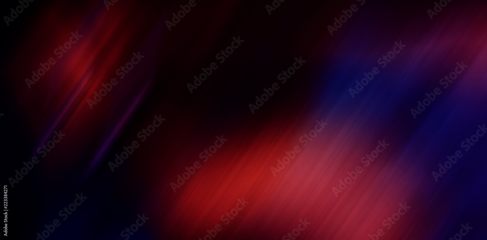 Fototapeta premium Blurred background, abstract colored diagonal lines - purple, black, red. Web banner.