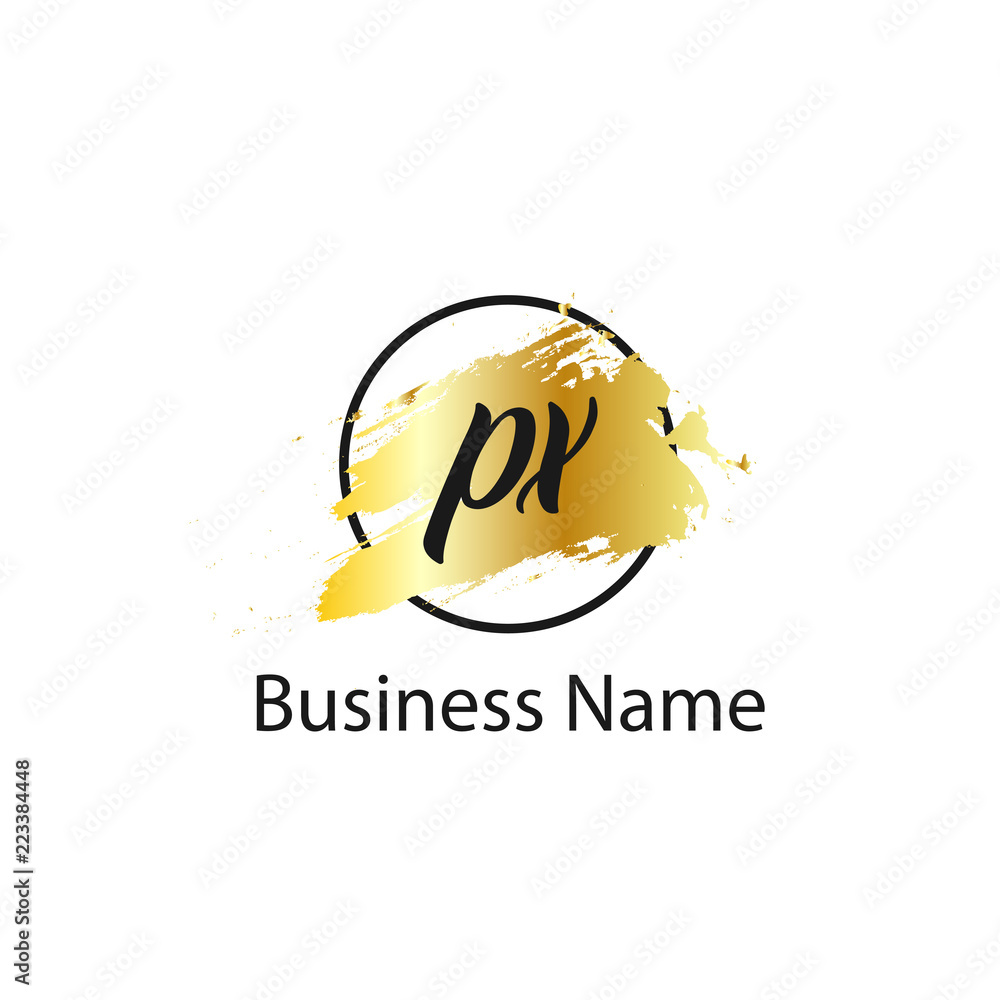 Initial Letter PX Logo Template Design Initial Letter PX Logo Template Design