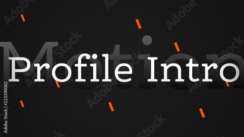 Camera Move Intro Titles