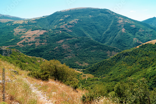 Vista lungo il sentiero