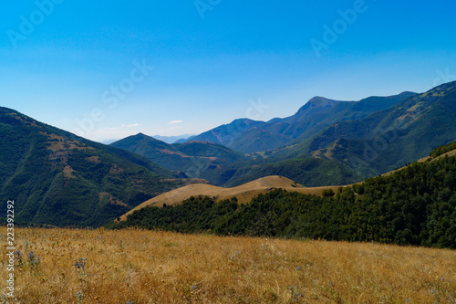 Panorama dal sentiero 6 da Isola Fossara