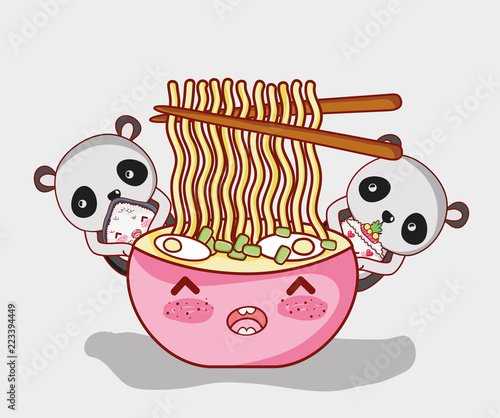 Bears and ramen