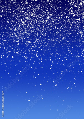 Winter snowfall background