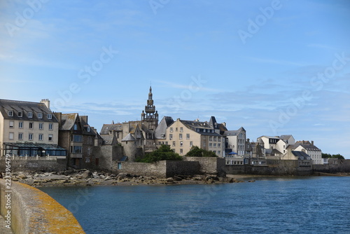 Blick auf Roscoff, Bretagne
