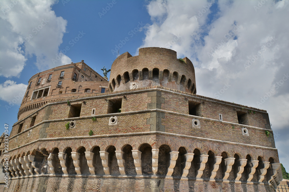 Vista di Castel Sant' Angelo, Roma