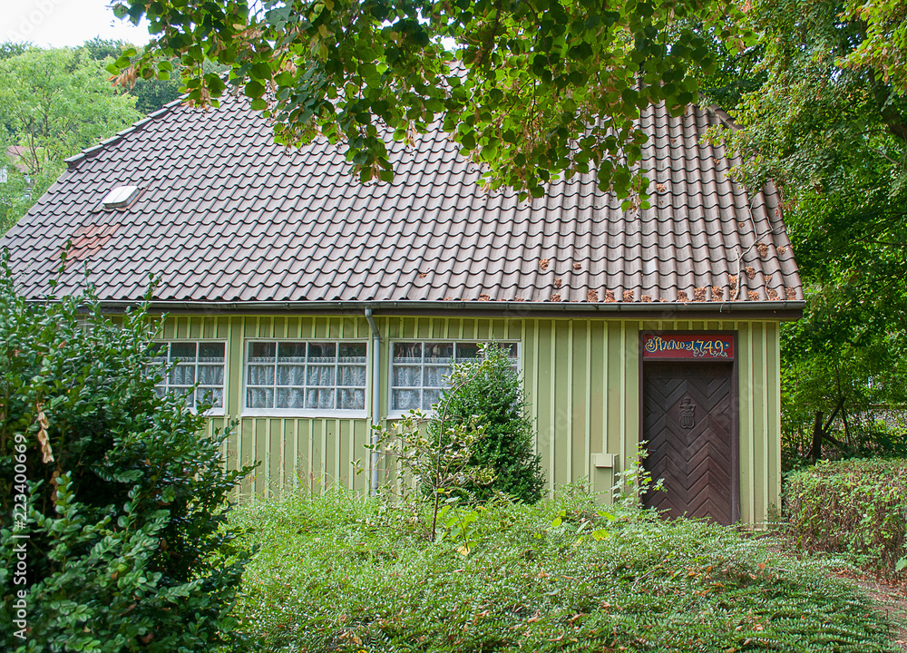 Holzhaus im Kurpark Bad Salzetfurth