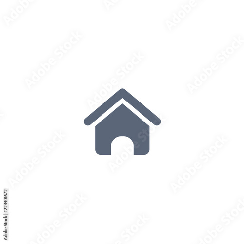 flat home icon