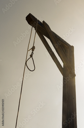 gallow and hangman noose