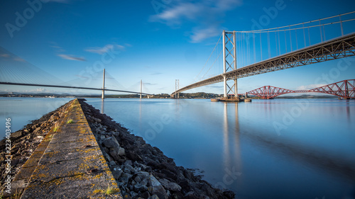 Foto The Bridges over the Forth in Scotland