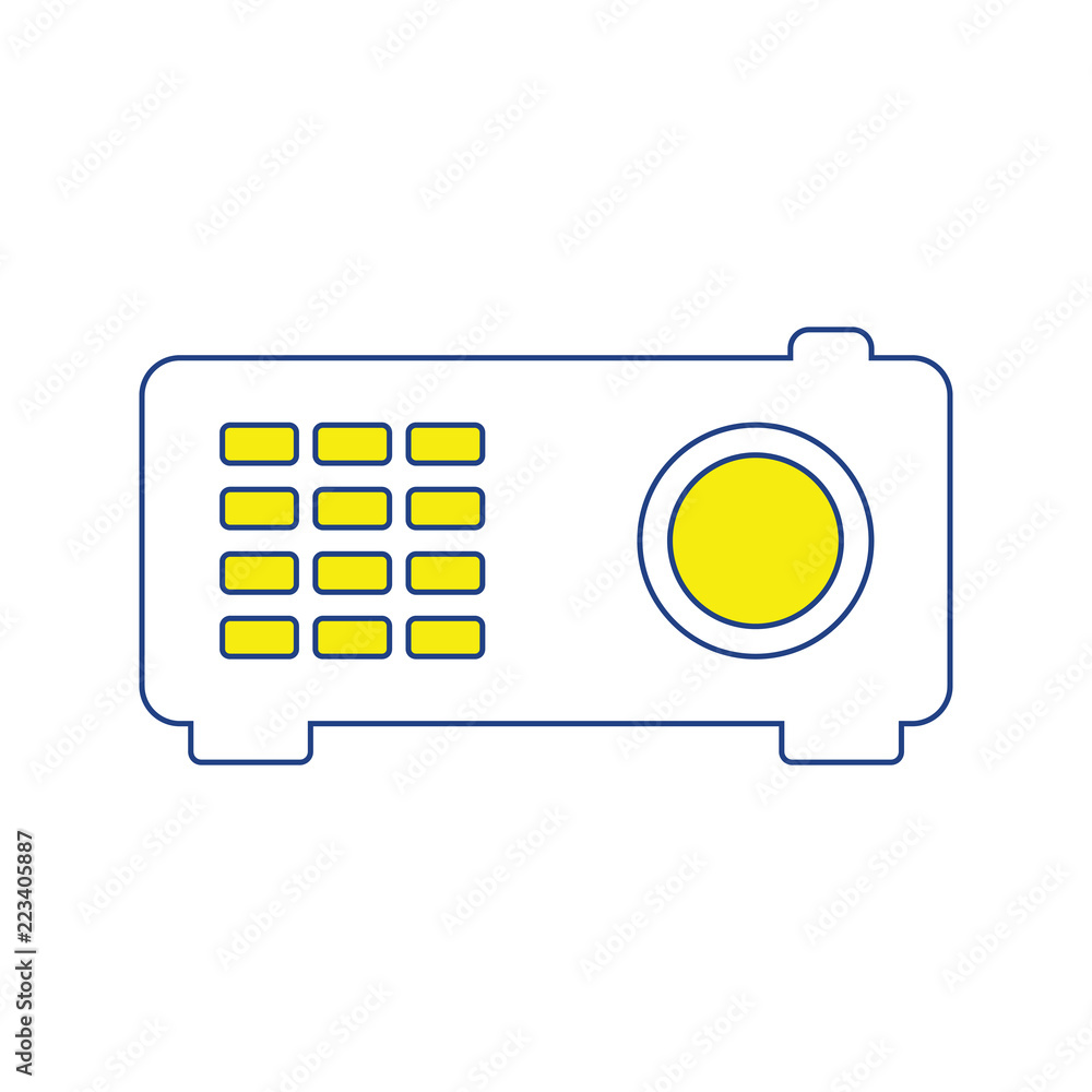 Video projector icon Video projector icon