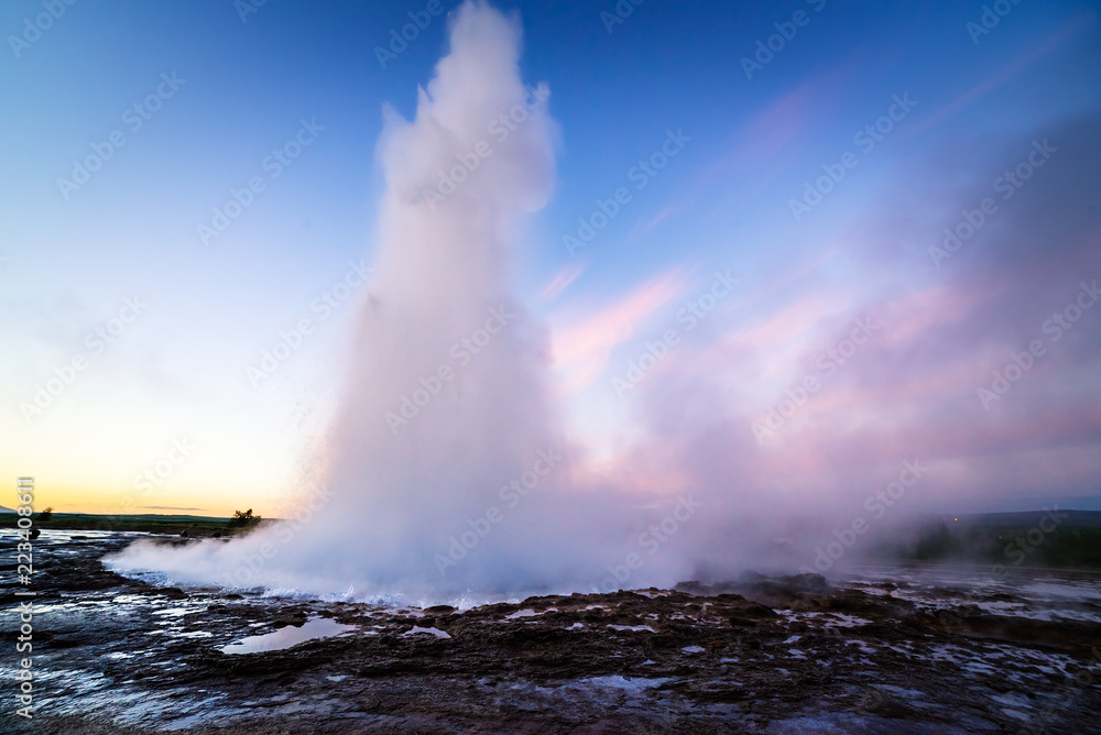 Strokkur geyser Iceland