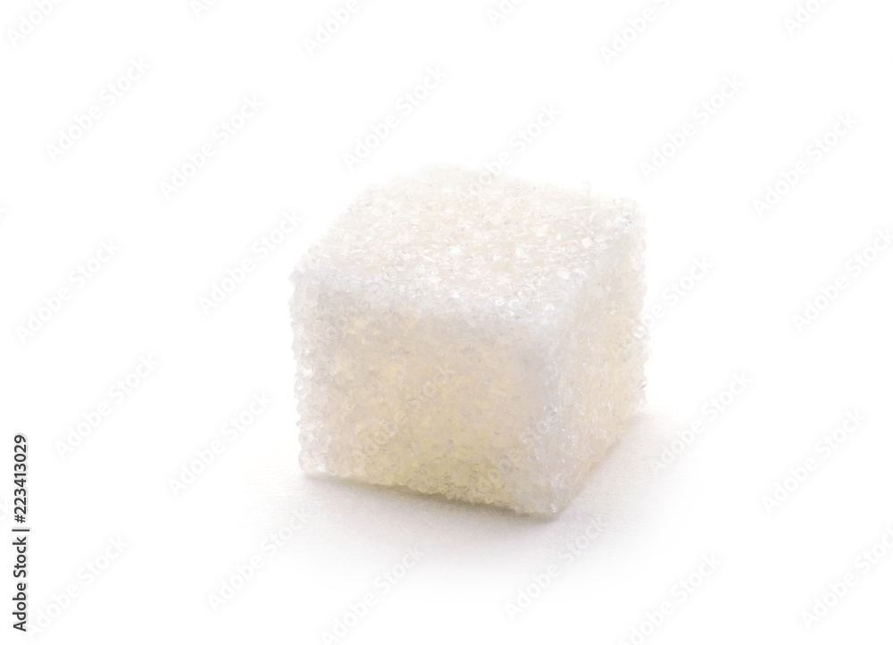 Sugar Cube on white background Sugar Cube on white background