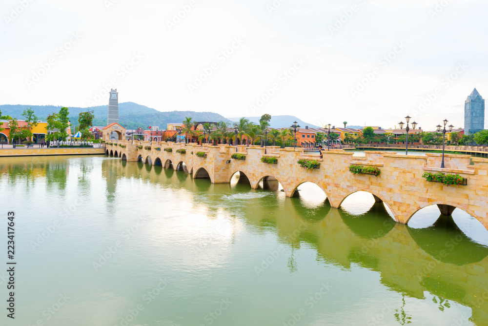 Fototapeta premium The Verona Tublan in Thailand, The Verona at tublan, Prachinburi province, Thailand