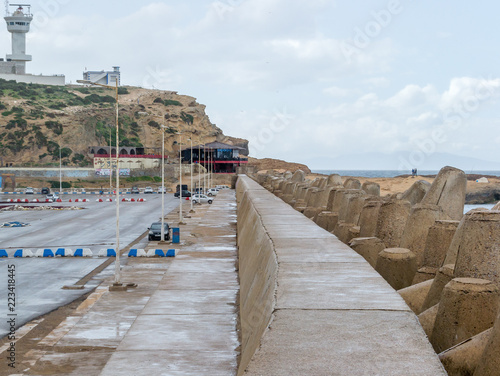 Bridge on Capdolo harbor photo