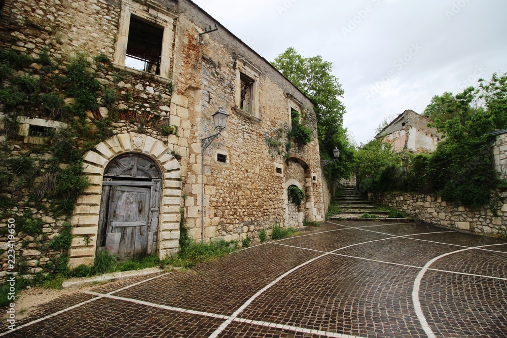 Fototapeta premium Borgo di Pescina (AQ) - Abruzzo